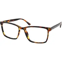 Vista Bonita COMO – Blauwlichtfilter LEESBRIL - Sterkte +1.50 - Kleur Hub Havanna – Comfortabel en solide montuur – Grote pasvorm – Premium kwaliteit – Unisex model – Incl. doekje en etui