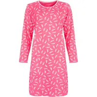 Temptation Dames Nachthemd - Bigshirt - 100% Katoen - Rood - Maat 3XL