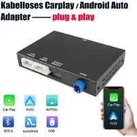 Junsun Autoradio Geschikt Voor Peugeot Citroen SMEG Original System 2013-2016 - Draadloze CarPlay & Andriod Auto - GPS-Navigatie - Bluetooth - WiFi - USB - Stuurwielbediening - MIC