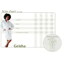Kayori Geisha Badjas Wafel - Unisex - Biologisch Katoen - Zand - XXL - Kort