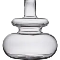Villa Collection Inu glazen vaas 2 delig 33 x 32 cm