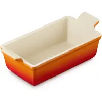 Le Creuset Rechthoekige Bakvorm 23cm/1,4 Liter In Aardewerk Oranjerood