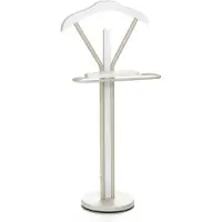 Idimex Herenkapstok FABIO met broekenhanger en legplank, beige/wit - kapstok met kleerhanger - Ambiente