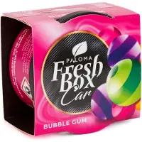 Paloma Auto Luchtverfrisser voor Bekerhouder - Fresh box - Bubble Gum - 25 g 1 Stuks [P20224]