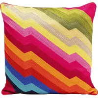 Kare design Kussen Artistic zig zag