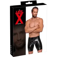 LateX Toys Strak Kort Biker Latex Broekje