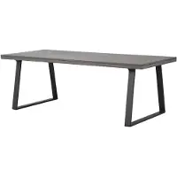 Rowico Home Brooklyn verlengbare eettafel donker eiken zwart metalen onderstel 220 x 95 cm