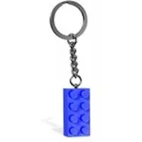 LEGO Classic Sleutelhanger Steen 2x4 Blauw