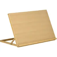Vinsetto Kunstenaars Ezel-Beukenhout-75,8L x 51,4B x 51H cm-Naturel hout