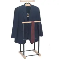 Idimex Kledingrek MEDINA met kleerhanger, broekhanger en opbergplank - zwart/eikenhoutdecor