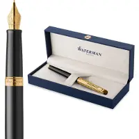 Waterman Hémisphère-vulpen | De Opera-collectie | Zwart & goud | Geschenkverpakking