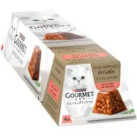 Gourmet Voordeelverpakking 8x57g Revelations Fine Cuts Zalm natvoer voor katten