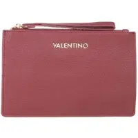 Valentino Utensil zak Stereo Re Soft Cosmetic Case Rosso Scuro Donkerrood
