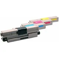 ABC Set 4x huismerk toner geschikt voor Oki C332 C332DN MC363 MC363DN MC363N C 332 C 332DN MC 363 MC 363DN MC 363N 46508713 46508714 46508715 46508716