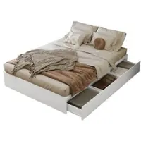 HAUSS SPOLE Voetenbankje 116x44x56 cm - Bankje Met Opbergruimte En Comfortabele Fluwelen Bekleding - Stevig MDF - Grijs