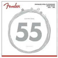 Fender STAINLESS STEEL FLATWOUND LONG SCALE 55-105