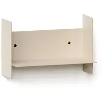 TIPTOE Pli Stalen Wandplank Cream White | 30 cm