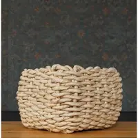 B-home-interieur.be Windlicht op houten voet - kaarshouder - boomstam lantaarn - hoogte 25 cm