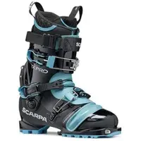 Scarpa - Telemark - TX Pro W Black Polar Blue voor Dames van Gerecyclede materialen - Maat 38 - Zwart