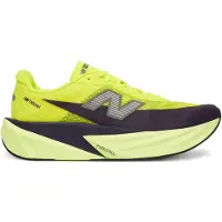 New Balance Loopschoen 'Rebel V5' limoen / donkerlila / zwart