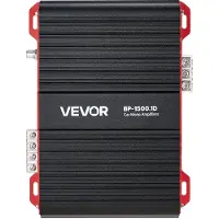 Vevor Monoblock auto-versterker 1500 W RMS MAX 1/2/4 Ohm