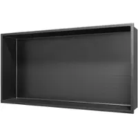 Creavit Aloni inbouwnis 30x60x10 gunmetal grijs