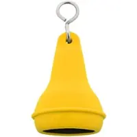Combicraft Hotel sleutelhanger Mayfair met open onderkant 41x70mm geel - 5 stuks