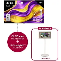 LG 83 inch 83G OLED 4K Smart TV – helder beeld, perfect zwart, HDMI 2.1