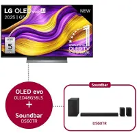 LG 48 inch 48G OLED 4K Smart TV – helder beeld, perfect zwart, HDMI 2.1