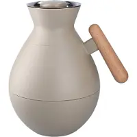 Rosendahl Copenhagen Stay Warm Thermosfles 1 L Zand - Thermosflessen Kunststof Sand - 18608