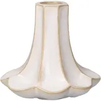 Kähler Kantarell kandelaar Zand, 10 cm