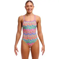 Funkita Single Strength Swimsuit Veelkleurig AUS 8 Vrouw