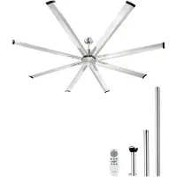 Vevor 214 cm plafondventilator zonder licht
