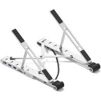 Cygnett Laptop Standaard | Unite FlexMate - Zilver Universeel