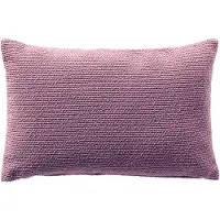 Dutch decor JULIO - kussenhoes outdoor 40x60 cm - waterafstotend en uv-bestendig - Orchid Haze - paars