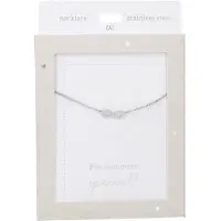 Depesche - Ketting "Heart of Gold" - mot. 043 - Infinity sign - silver
