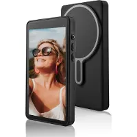 MOJOGEAR VS3 Selfie Vlog Monitor - Geschikt voor magnetische Smartphones en hoesjes - Draadloze en bedrade verbinding - Ingebouwde speaker - Inclusief Bluetooth remote - Zwart