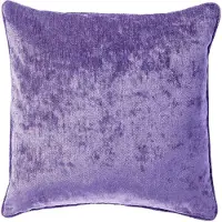 Dutch decor LEWY - kussenhoes 45x45 cm - glansvelours - Very Peri - paars - met rits - zonder binnenkussen