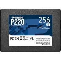 Patriot Memory SSD - PATRIOT - P220 - 256 Go - SATA III - 2,5 inch - Ingebouwde gegevensbescherming