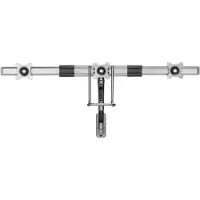 Gembird Monitorarm met gasveer voor 3 monitoren (wandmontage), space grey