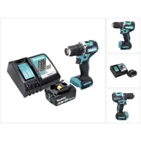 Makita DDF 487 RG1 accuboormachine 18 V 40 Nm borstelloos + 1x oplaadbare accu 6.0 Ah + lader