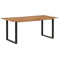 Syfax Eettafel 180x90x76 cm massief acaciahout