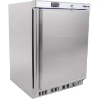 Saro RVS Mini Koelkast | Digitaal | 129 Liter (Lager dan 90 cm)