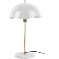Leitmotiv Tafellamp Waved Dome Enamel White