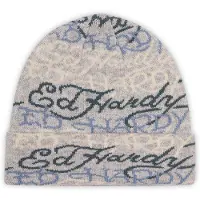 Ed Hardy Muts crème / blauw / grijs / antraciet
