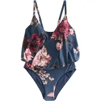 Next Badpak navy / spar / rosa / rood