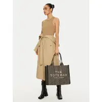Marc Jacobs De grote draagtas - - Katoen - Beige