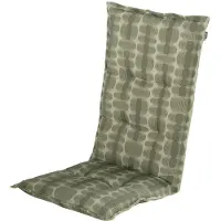 Hartman tuinstoelkussen Mats Green - 50% Polyester / 50% Katoen - Tuinkussens hoge rug dik - |