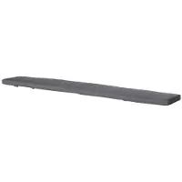 Madison Picknicktafelkussen Outdoor Panama Grey (27,5 x 180 cm)