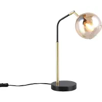TRIO Design tafellamp Paxton zwart
